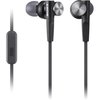 Sony Extra Bass Earbud Headset - Black MDRXB50AP/B